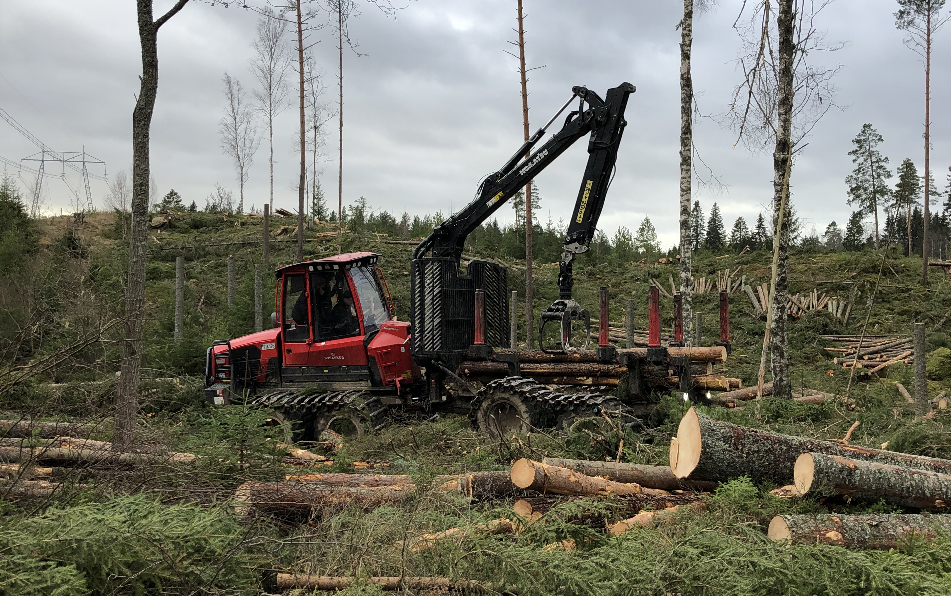 New solution for forest machines at Sveaskog